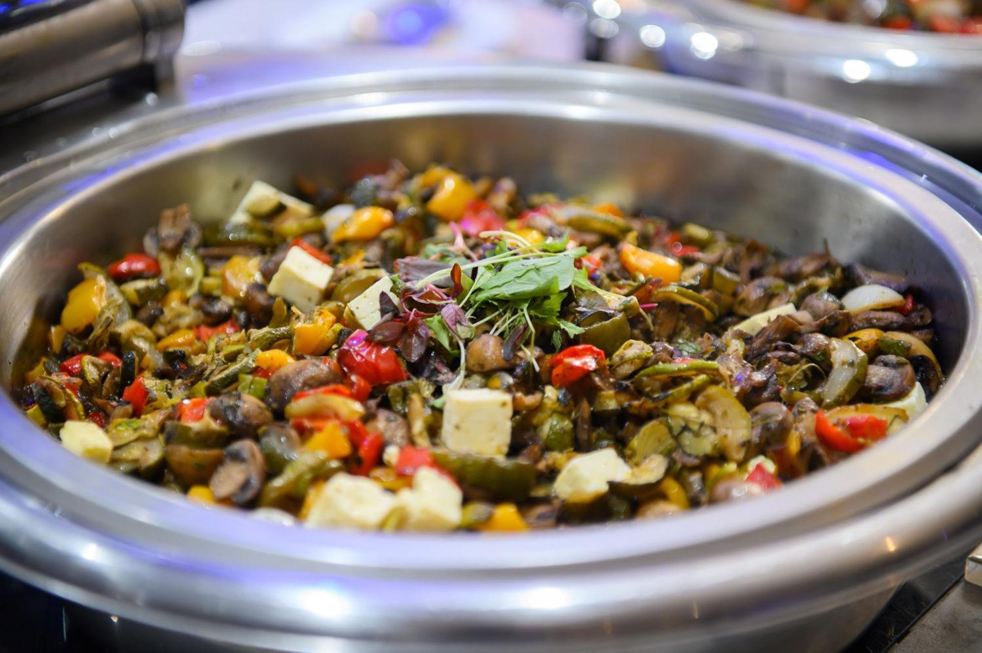 ذا كابيتال بيرلز دوربان المظهر الخارجي الصورة A vegetarian dish