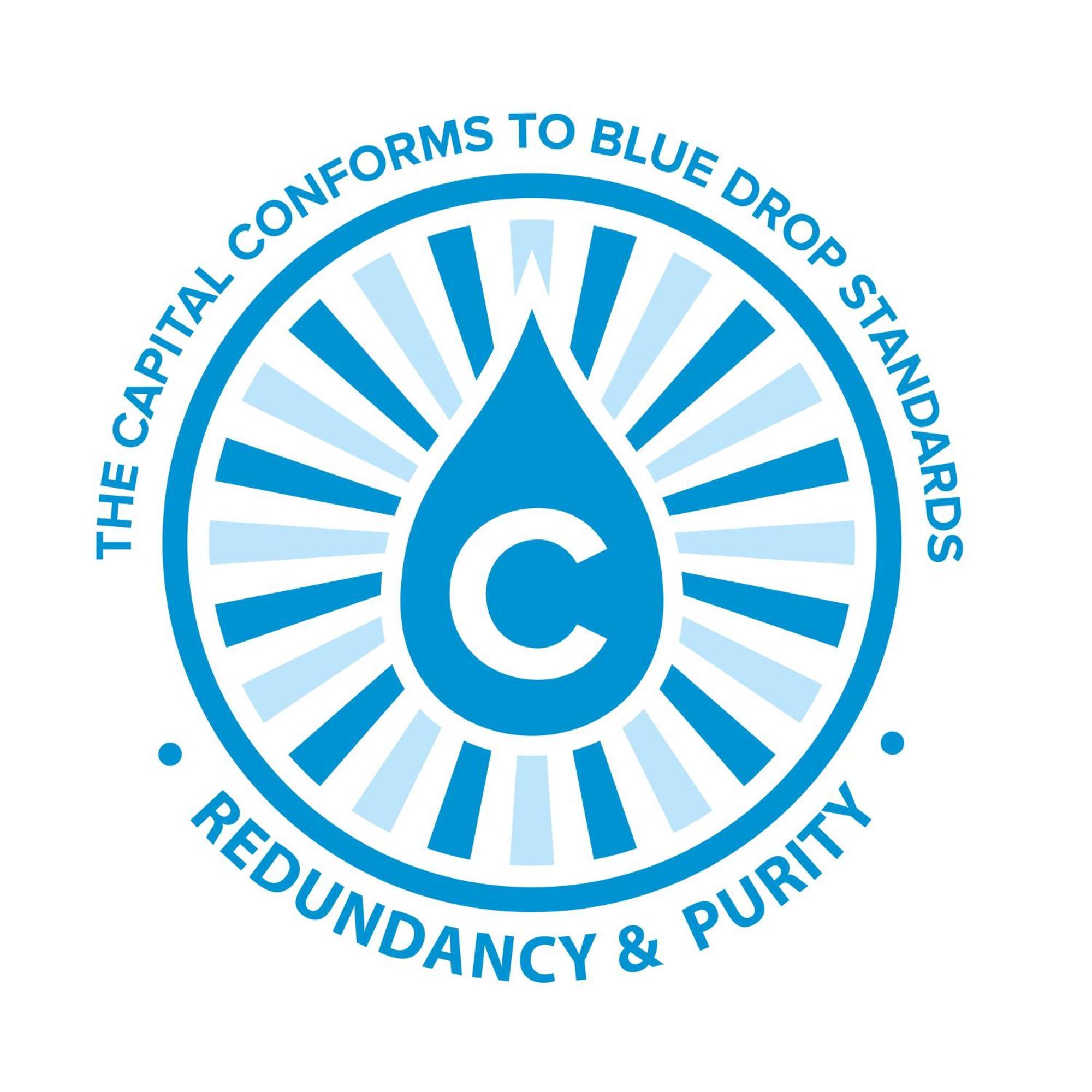 ذا كابيتال بيرلز دوربان المظهر الخارجي الصورة Blue Drop Standard logo